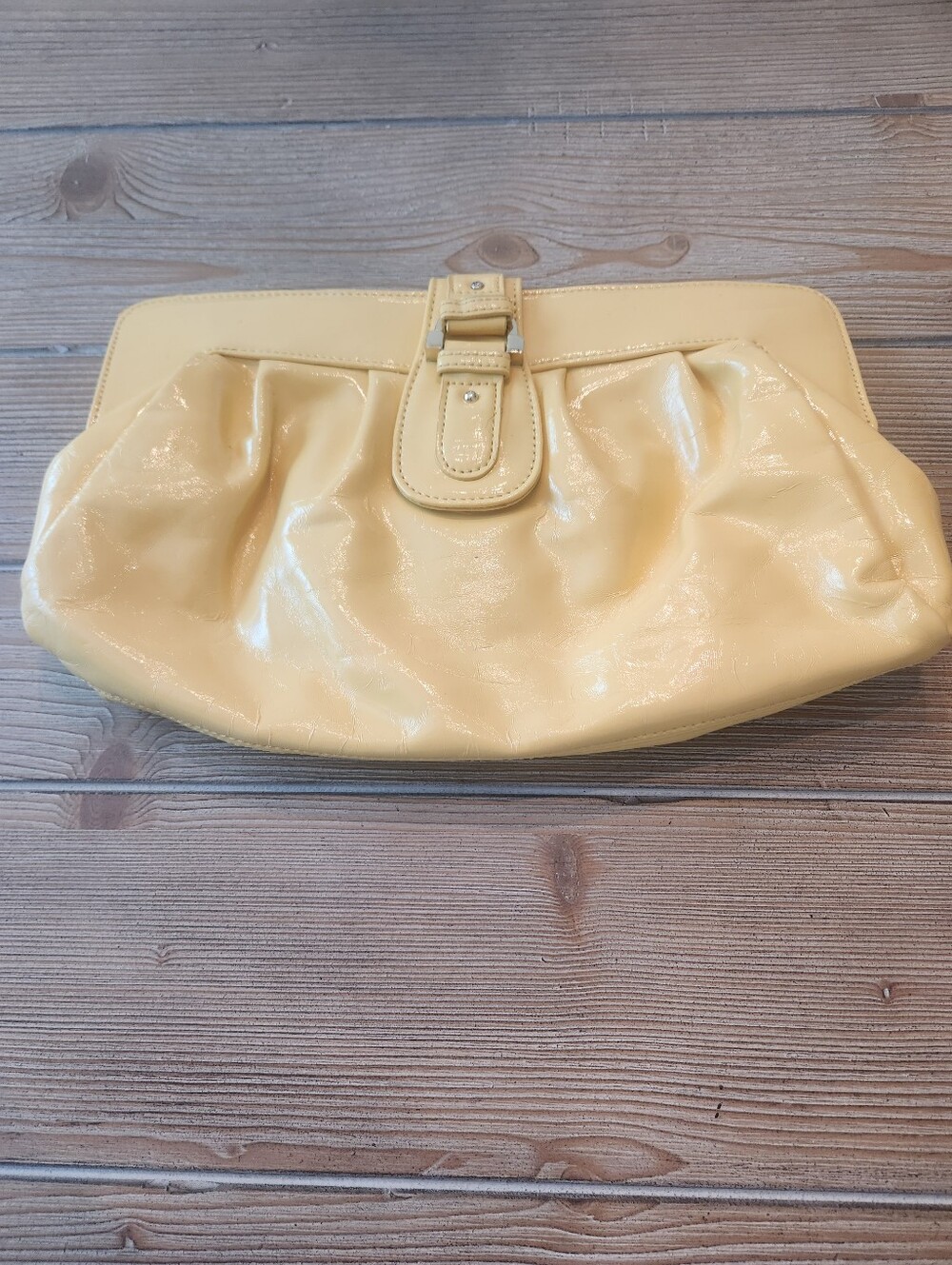 Yellow Patent Clutch Bag - Women's Clutch Liz Claiborne